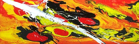 Abstract geschilderd door Enjoy painting